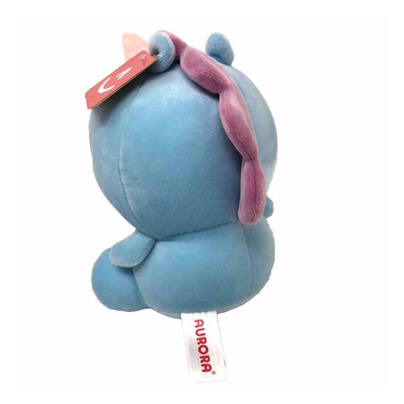 Aurora Sweet Blue Unicorn Stuffed Animal Soft Plush Toy - Picture 3 of 5